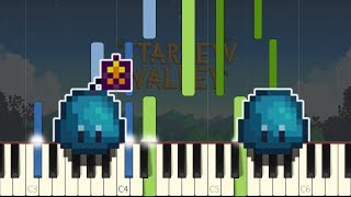 Mines Cloth  Stardew Valley Piano Tutorial Synthesia [upl. by Volding]