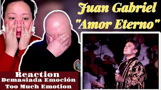 FIRST TIME LISTENINGJUAN GABRIEL quotAMOR ETERNOquot  THIS IS TOO DEEP  BLIND AND HONEST REACTION [upl. by Ys521]