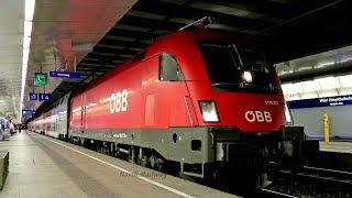 ÖBB 1116 SIEMENS ES64U2 City Shuttle  Wien Hbf [upl. by Arnulfo]