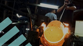 How Its Made MouthBlown Glass [upl. by Nadine180]