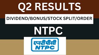 NTPC Q2 Results 2025  Ntpc Results Today  ntpc Share Latest News [upl. by Eenhpad]