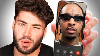 Adin Ross Reacts To Drake Leak With 21 Savage [upl. by Odama]