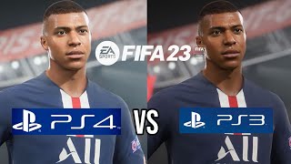 FIFA 23 PS4 VS PS3 [upl. by Assilem]