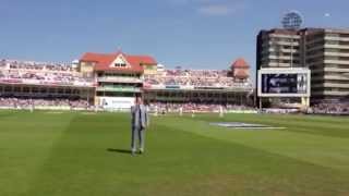 Jerusalem Phil Hughes Tribute England v Australia 2013 Trent Bridge Test Match [upl. by Pearman330]