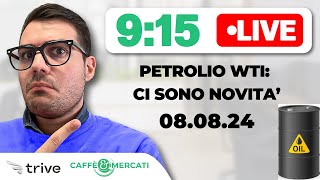 DOMANDA in AUMENTO per il PETROLIO WTI COSA FARE [upl. by Dale]