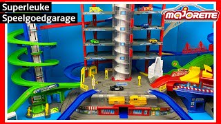 Majorette Super City Garage speelgoed uitpakken en spelen  Family Toys Collector [upl. by Henigman]