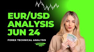 EUR USD Daily Analysis for June 24 2024 by Nina Fx [upl. by Selig587]