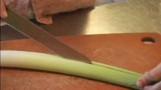 Leek Soup Recipe  Prepare Leeks for Leek Soup [upl. by Gothart]