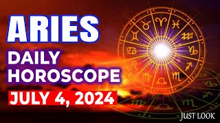 Aries Daily Horoscope Today July 4 2024 [upl. by Yllak]