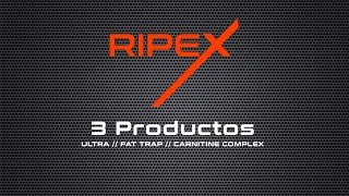 El Sistema RIPEX tiene 3 productos Ultra FatTrap y CarnitineComplex [upl. by Nayar]