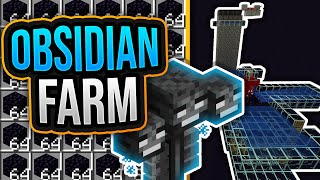 OBSIDIAN FARM Tutorial ✨ Minecraft 121 ✨ ErikOnHisPeriod [upl. by Pfeifer]