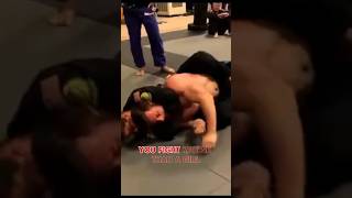 Bodybuilder VS Female JiuJitsu Fighter [upl. by Nollid]