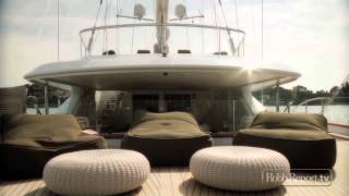 Perini Navis 184foot luxury sailing yacht Panthalassa [upl. by Nyrem533]