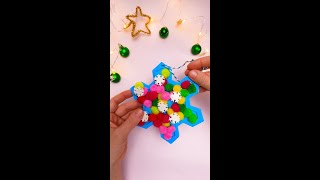 Making Christmas Decorations From Foam Paper diy [upl. by Anoblav110]