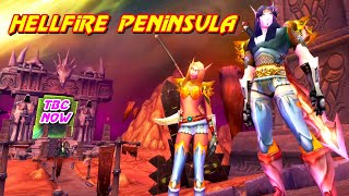 WoW Private OG Vanilla 41 Hellfire Peninsula TBC Now [upl. by Atteragram]