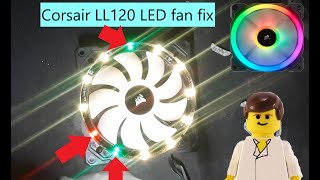 LL120 corsair fan light repair [upl. by Ohare]