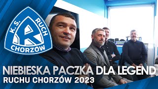 Niebieska Paczka dla Legend Ruchu Chorzów 2023 [upl. by Procto]