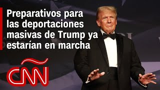 Toman forma preparativos para el plan de deportaciones masivas de Donald Trump [upl. by Ahsiekim]