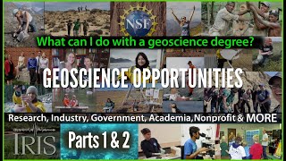 Geoscience Careers—Parts 1 amp 2 What can I do with my degree in geoscience So many things [upl. by Socher]