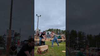 Brighid’s Bow Saw  NH Farm amp Forestry Expo 2024  Timbersports lumberjack lumberjacks [upl. by Eniamrehc]