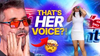 PINAY INCREDIBLE VOICE MAKES SIMON SHOCK  IBA TALAGA ANG PINOY [upl. by Haidabez]