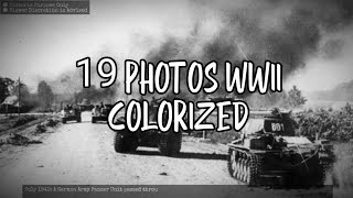 PART 7  19 PHOTOS WWII SLIDESHOW  AFTER COLORIZED  historic history ww2  282523 [upl. by Gnahc]