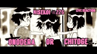 Live Reaction Nisekoi 226 Who Did Raku Choose [upl. by Palmira214]