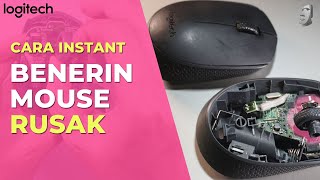 CARA MEMPERBAIKI SCROLL MOUSE LOGITECH M170  B170 [upl. by Lyndon909]