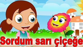 Sordum sarı çiçeğe  Çizgi Film Bebek Şarkıları  Balon TV [upl. by Desdamonna626]