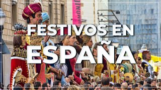 ➤ festivos en España 🇪🇸 055 [upl. by Ennaxor606]