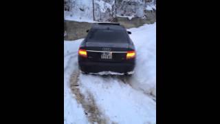 Audi A6 quattro in snow [upl. by Sumner989]