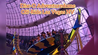 DiscO OffRide POV Adventuredome Las Vegas NV [upl. by Yrdua449]