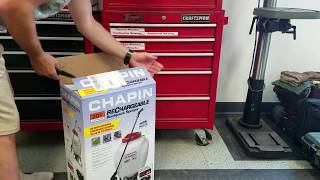 Review Best Chapin Battery Powered Backpack Sprayer [upl. by Akerahs982]