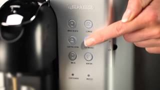 Nespresso Lattissima How To  Cup Size Programming [upl. by Ayoj979]