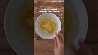 How to Make Millet Ambali  Fermented Millet Porridge Your Daily Dose of Probiotics millets [upl. by Kho]