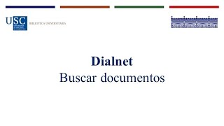 Dialnet 2  Buscar Documentos e Revistas [upl. by Ydassac]