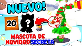 NUEVA MASCOTA SECRETA DEL CALENDARIO DE ADVIENTO DÍA 20 y ACTUALIZACIÓN de ADOPT ME Roblox [upl. by Jarvis722]