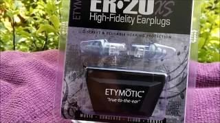 Etymotic ER 20 XS Earplugs No Commentary  Full Unboxing [upl. by Nosauq]