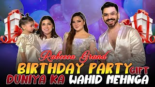 Rabeeca ko Mila Duniya ka Wahid Mehnga Gift  Grand Birthday Party  Mj Ahsan Vlog [upl. by Ayanad538]