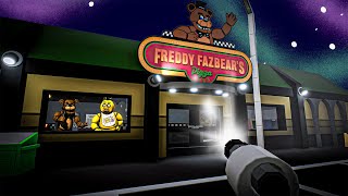 Surviving 3 Nights in the Brick Rigs FNAF Pizzeria [upl. by Miehar]