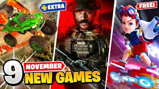 9 New Games November 3 FREE GAMES [upl. by Piggy]