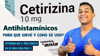 CETIRIZINA para que sirve Dosis y Como se toma 💊 [upl. by Anauq478]