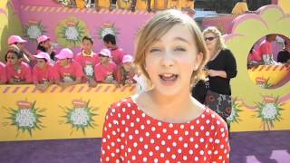 Interview with Madeleine Rose Yen Kids Choice Awards 2013 KCA [upl. by Aulea33]