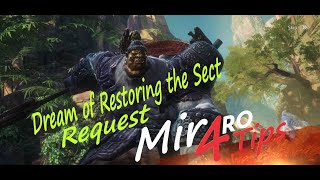 MIR4 Dream of Restoring the Sect Request Mir4RoTips [upl. by Allerus]