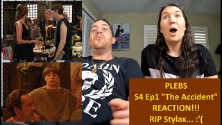 Americans React  PLEBS  The Accident Season 4 Episode 1  REACTION [upl. by Zippel]