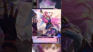 SERAPHINES BASE SKIN SLAYS 🤩leagueoflegends [upl. by Ellerey507]