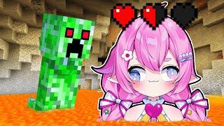 10 Minutes of Chibidoki Trying Not To DIE in Minecraft [upl. by Filip]