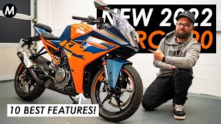 New 2022 KTM RC 390 Review 10 Best Features [upl. by Kingston]