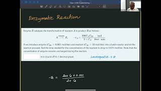 Estimating the Time Required for Achieving a given Conversion in Enzymatic Chemical Reaction [upl. by Hunt]