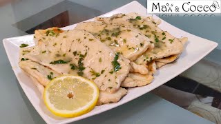 SCALOPPINE di TACCHINO al LIMONE [upl. by Nidia639]